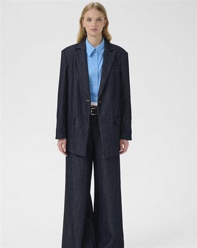 Gestuz - GZElli Blazer - Dark Blue Unwashed